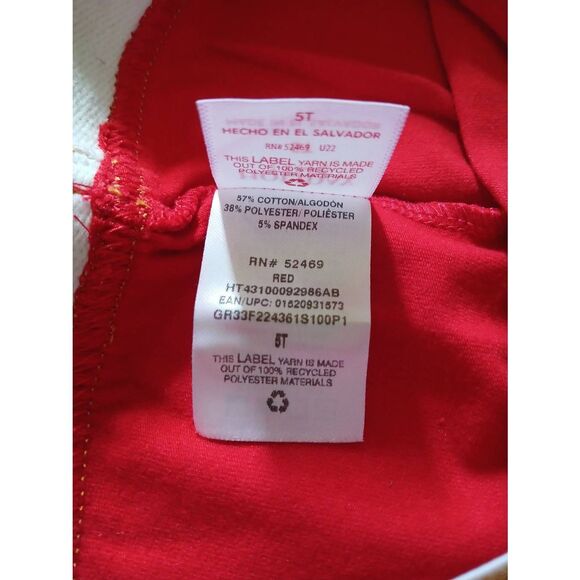 Holiday Time Toddler Leggings  Size: 5T (1244) - Picture 3 of 5